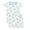 Alligator Friends Blue Infant/Toddler Short Pajamas