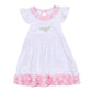 Alligator Pie Embroidered Dress - Pink - Magnolia BabyDress