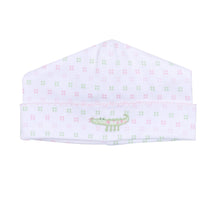 Alligator Pie Embroidered Hat - Pink - Magnolia BabyHat