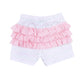 Alligator Pie Embroidered Ruffle Short Set - Pink - Magnolia BabyShort Set