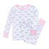 Alligator Pie Long Pajamas - Pink - Magnolia BabyLong Pajamas