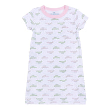  Alligator Pie Nightdress - Pink - Magnolia BabyNightdress
