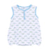 Alligator Pie Print Bubble - Light Blue - Magnolia BabyBubble