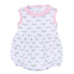 Alligator Pie Print Bubble - Pink - Magnolia BabyBubble