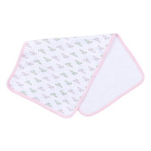  Alligator Pie Print Burp Cloth - Pink - Magnolia BabyBurp Cloth