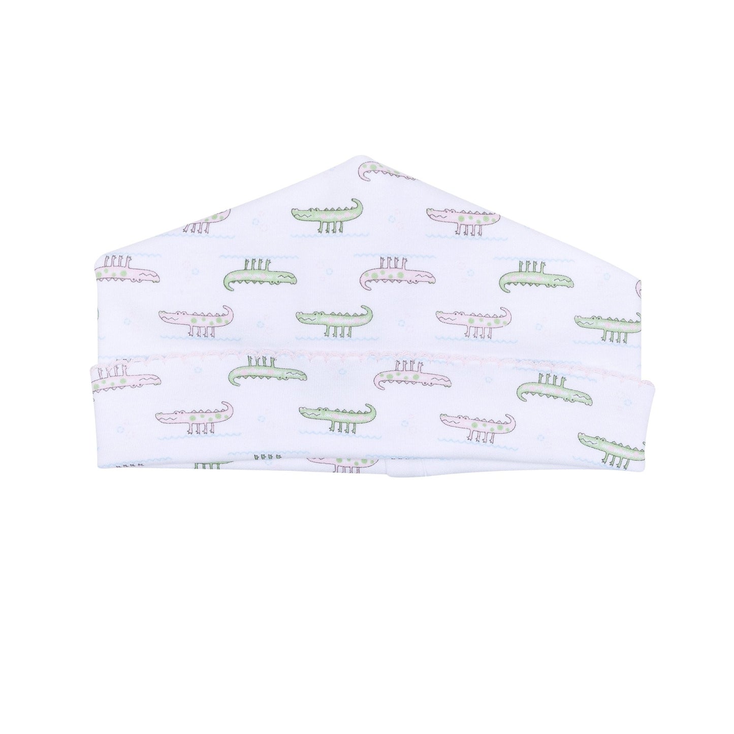 Alligator Pie Print Hat - Pink - Magnolia BabyHat