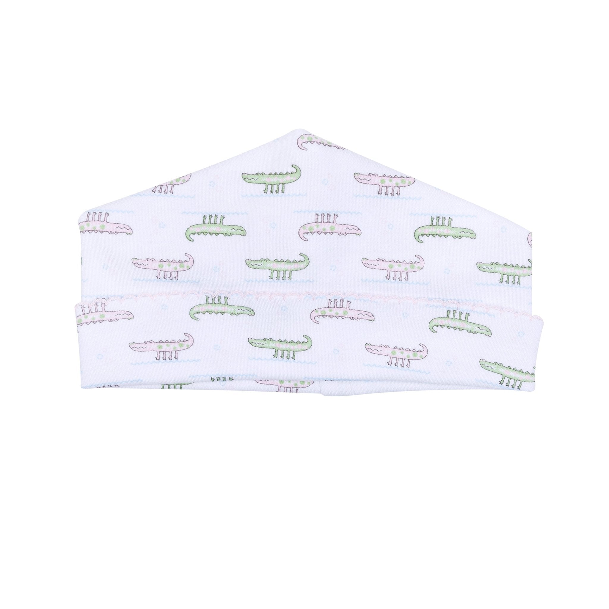 Alligator Pie Print Hat - Pink - Magnolia BabyHat