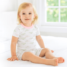  Alligator Pie Short Pajamas - Pink - Magnolia BabyShort Pajamas