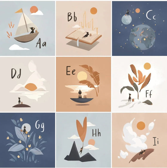 Alphabet Adventure Book - Magnolia BabyBook