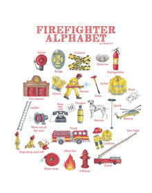  Alphabet Wall Art - Firefighter - Magnolia BabyWall Art