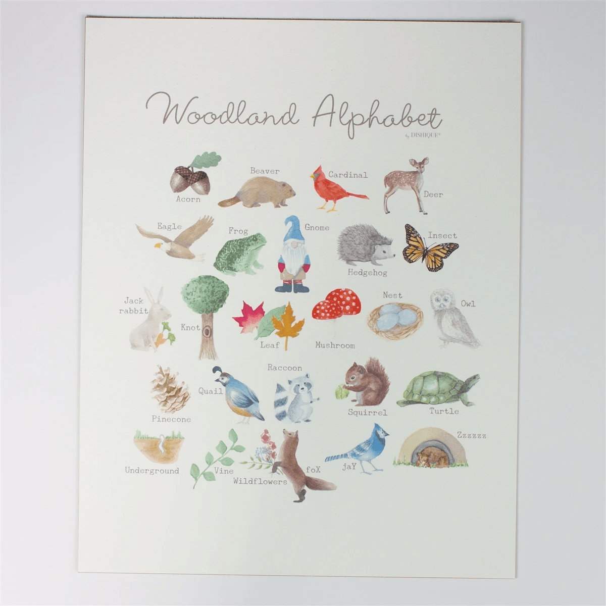 Alphabet Wall Art - Woodland - Magnolia BabyWall Art