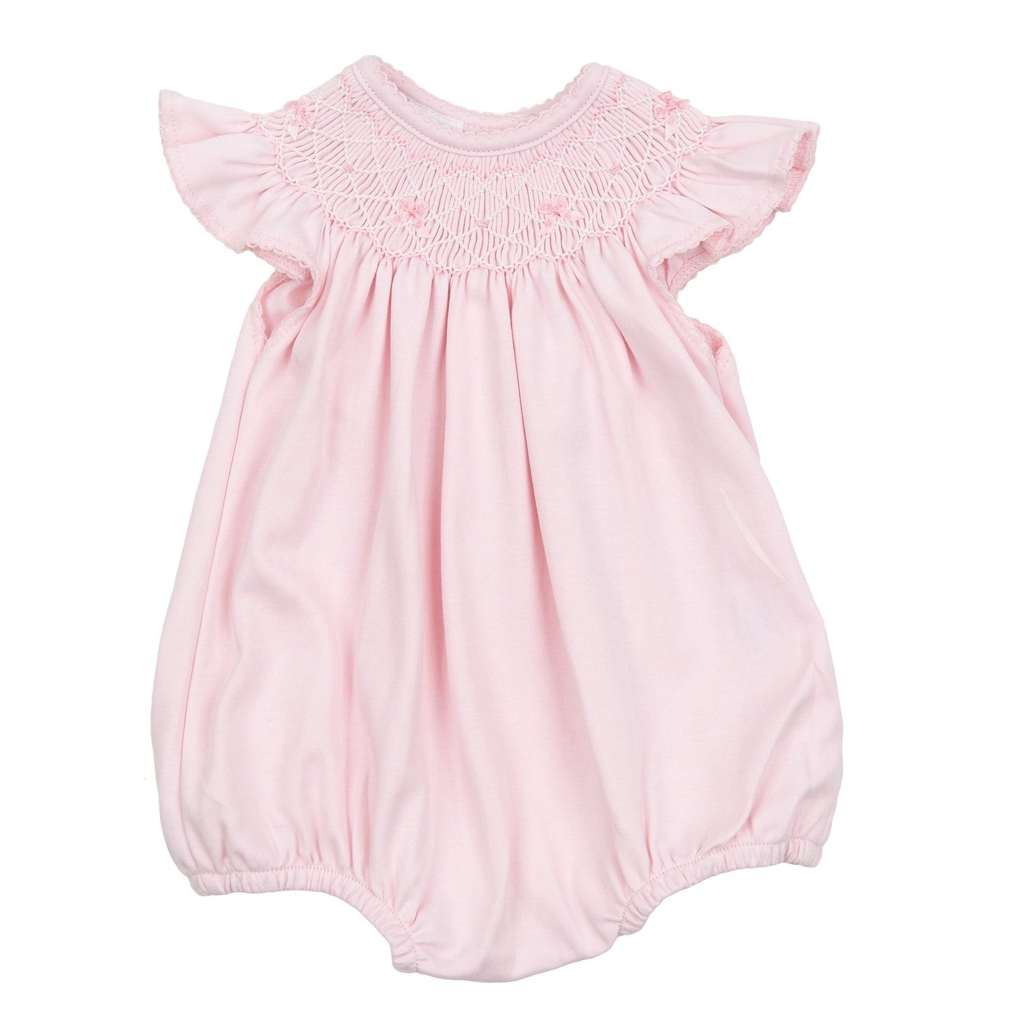 Amelia's Classics Solid Bishop Bubble - Magnolia Baby Girl