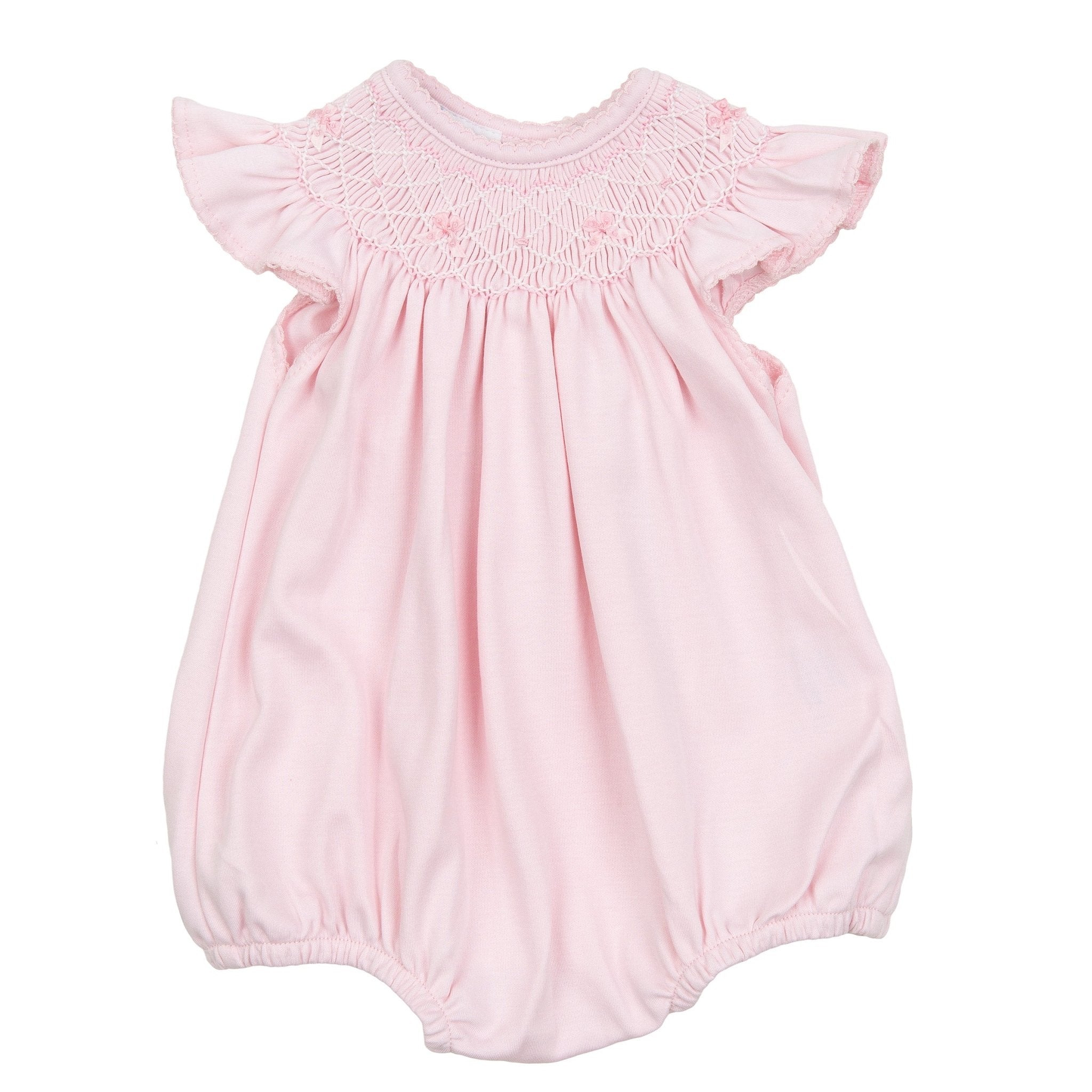 Amelia's Classics Solid Bishop Bubble - Magnolia Baby Girl