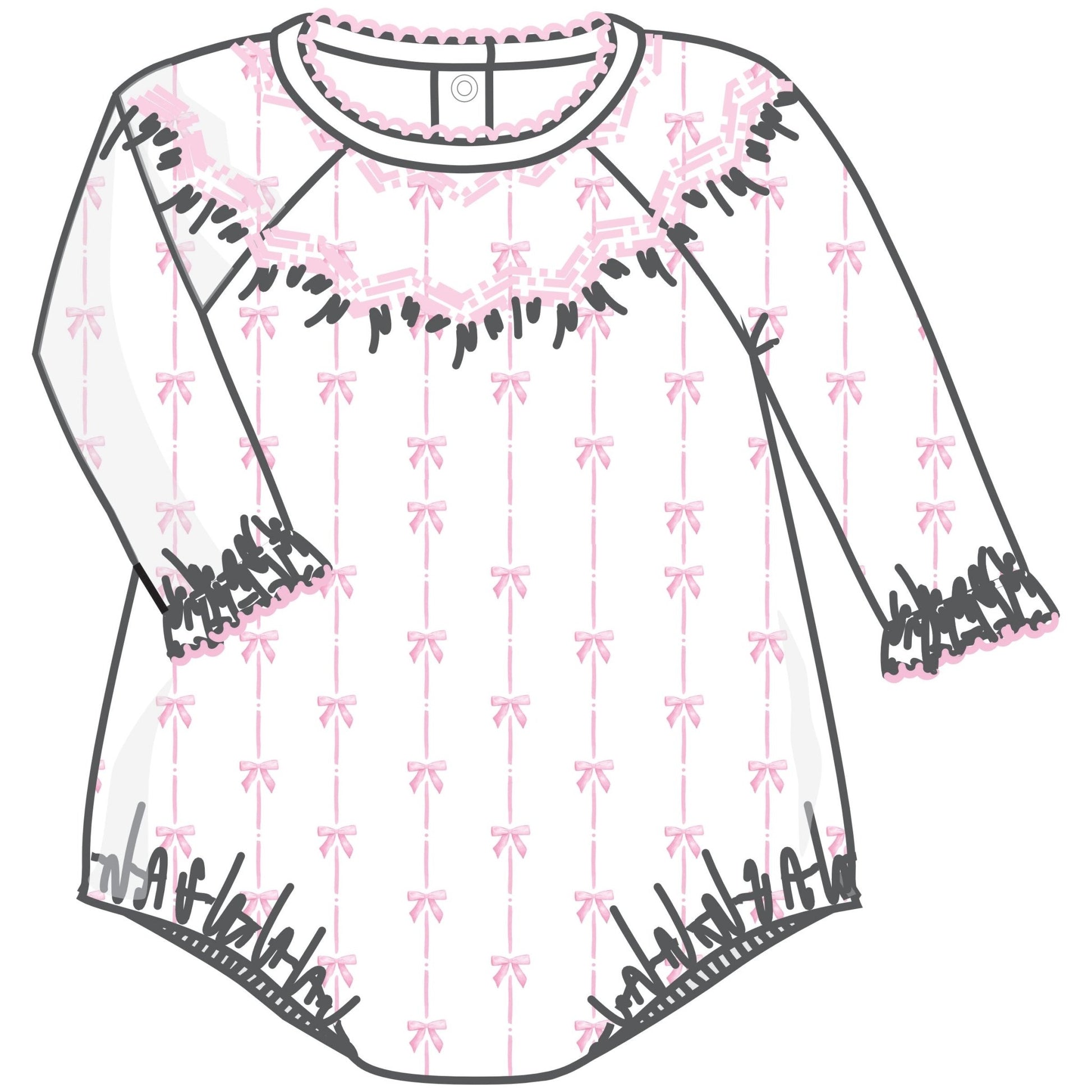 Amelia's Classics Bishop Long Sleeve Bubble - Magnolia BabyBubble