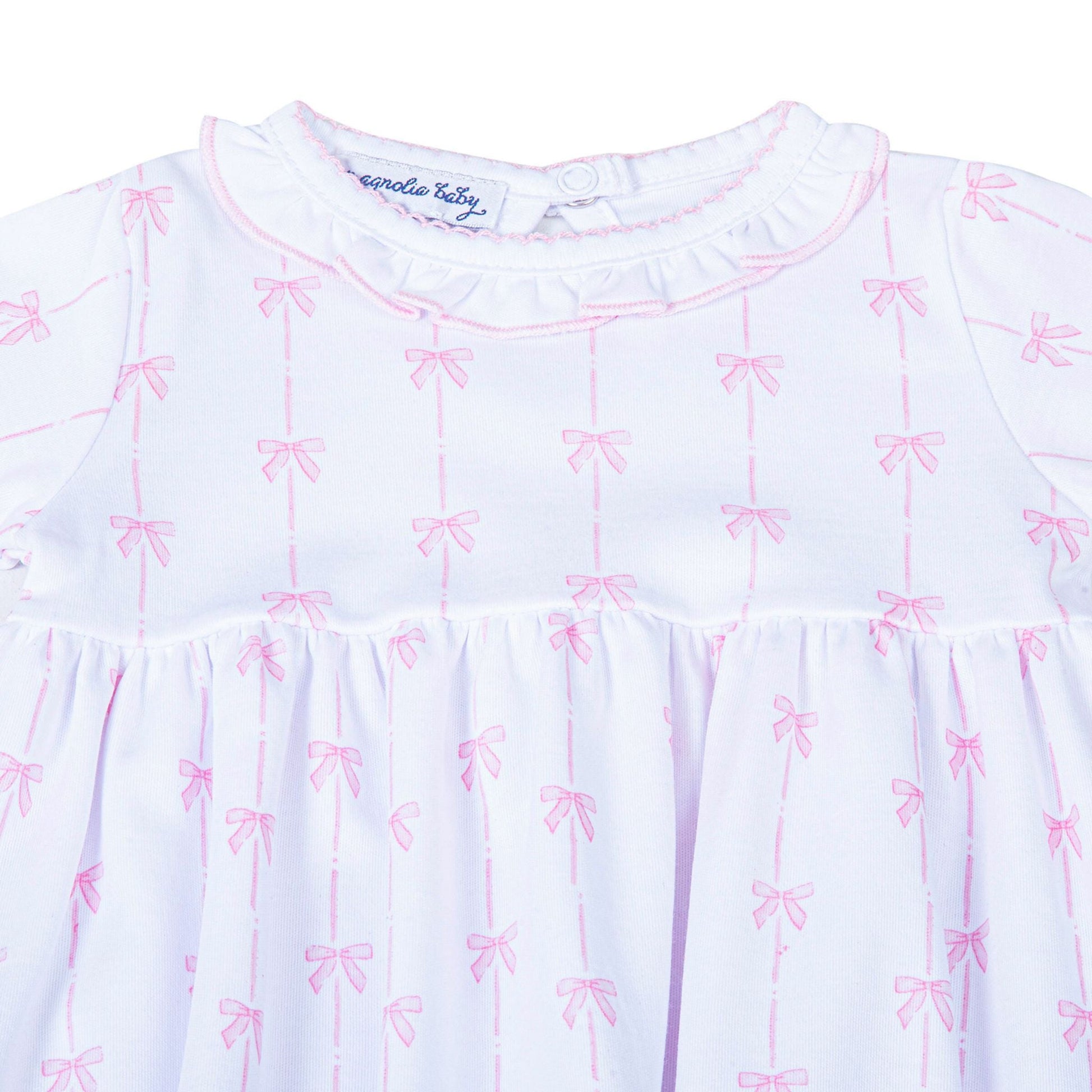 Amelia's Classics Gathered Gown - Magnolia Baby Girl