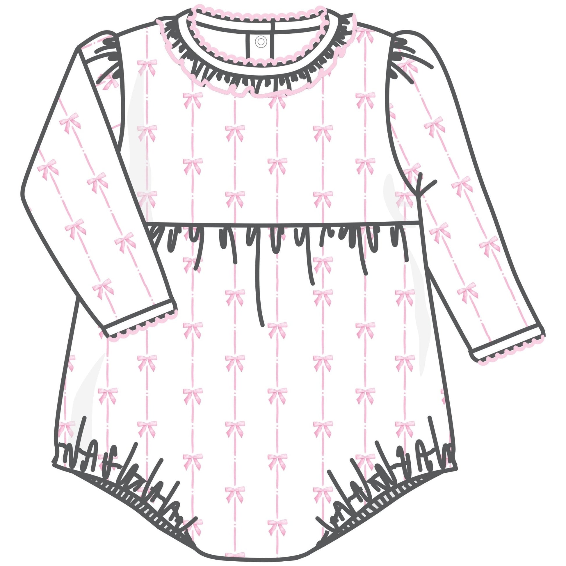 Amelia's Classics Long Sleeve Bubble - Magnolia BabyBubble