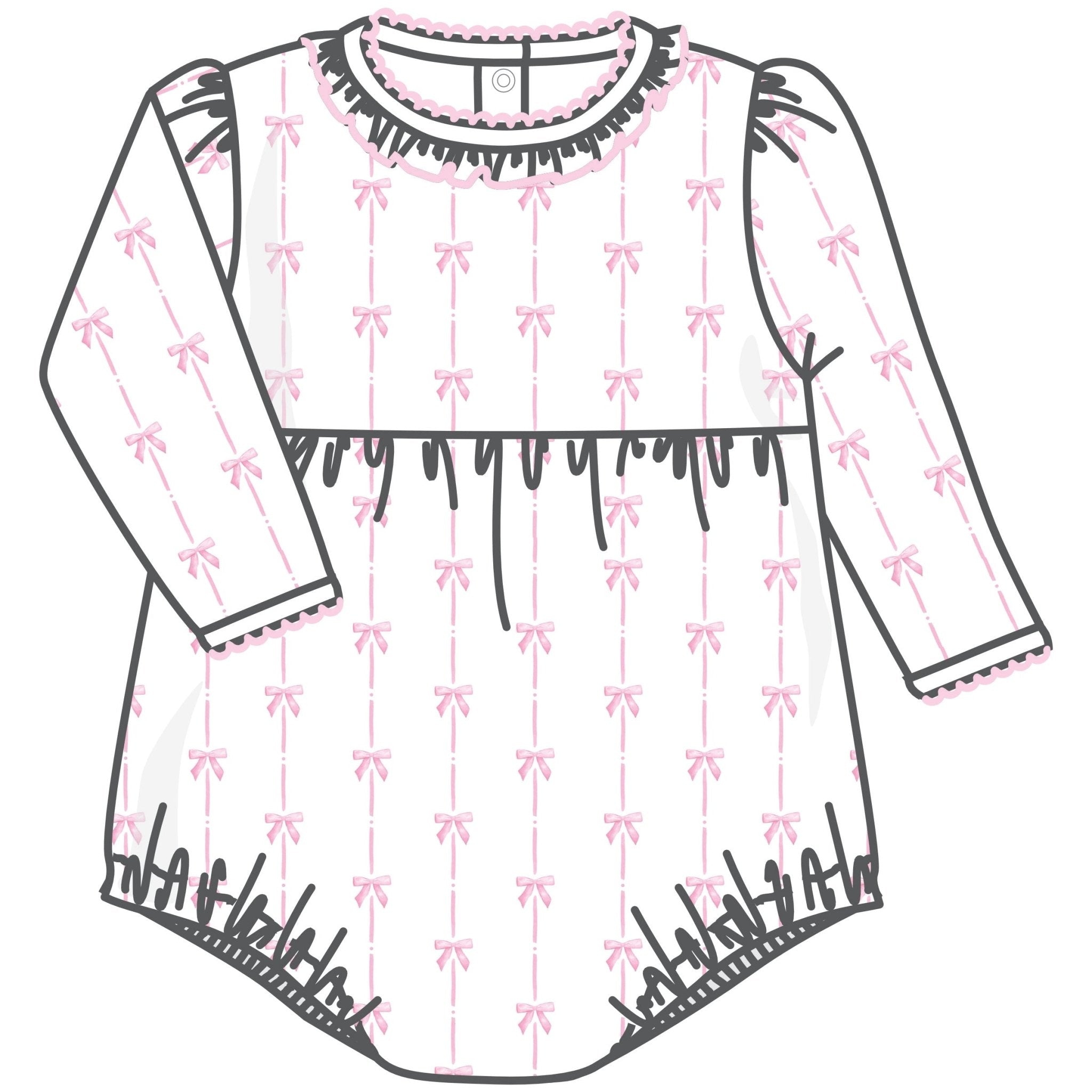 Amelia's Classics Long Sleeve Bubble - Magnolia BabyBubble