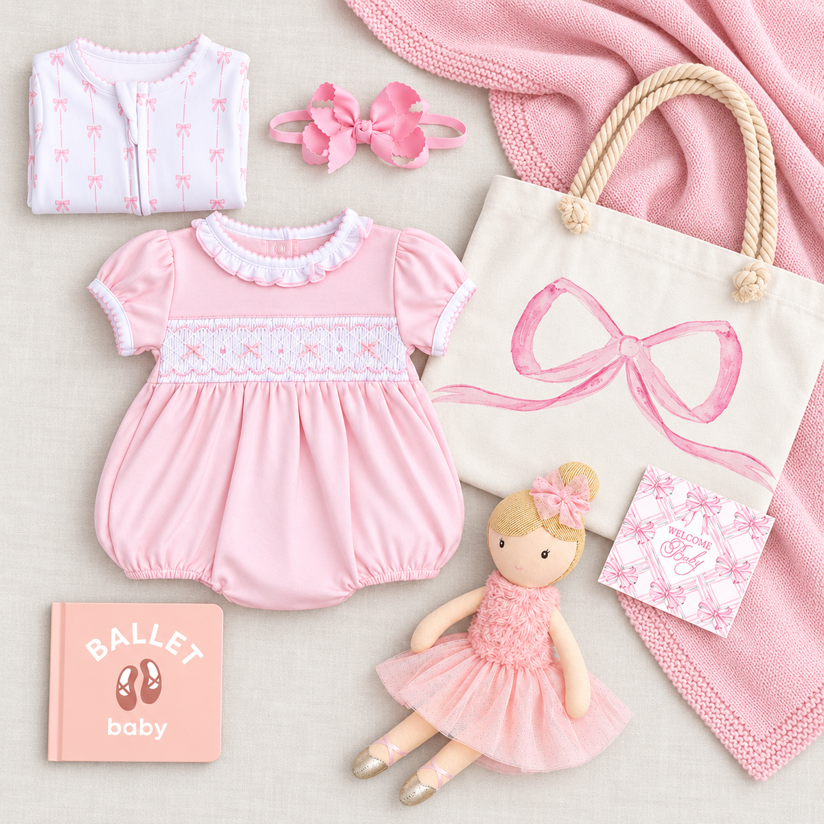 Baby Girl Premium Gift Set - Amelia's Classics