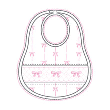  Amelia's Classics Smocked Bib - Magnolia BabyBib
