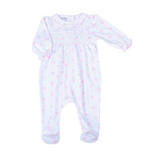  Amelia's Classics Smocked Footie - Magnolia BabyFootie