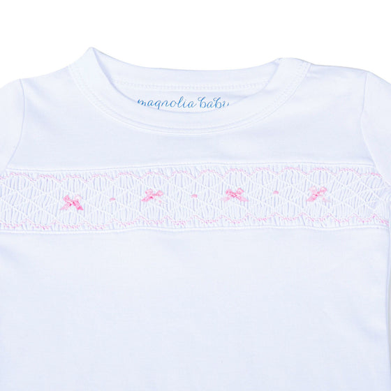 Amelia's Classics Smocked Long Pajamas - Magnolia BabyLong Pajamas