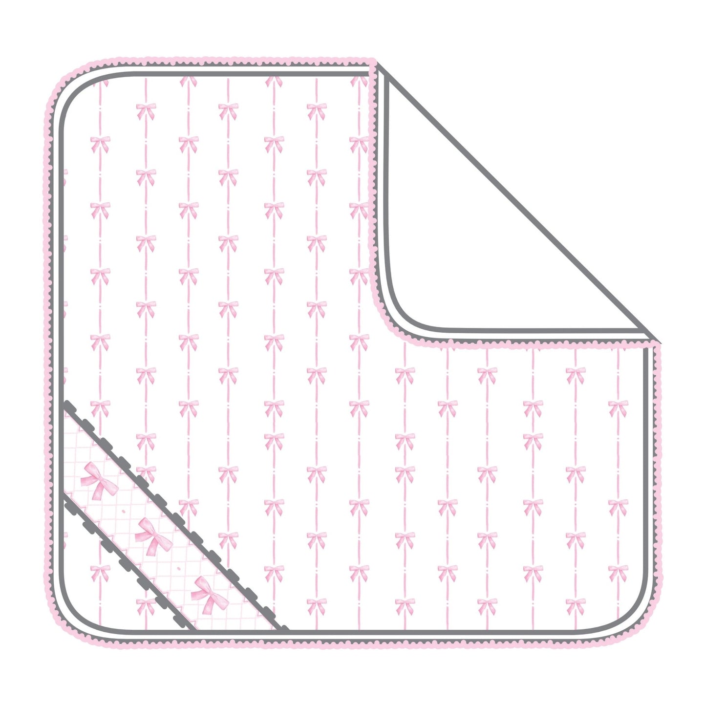 Amelia's Classics Smocked Receiving Blanket - Magnolia Baby Girl