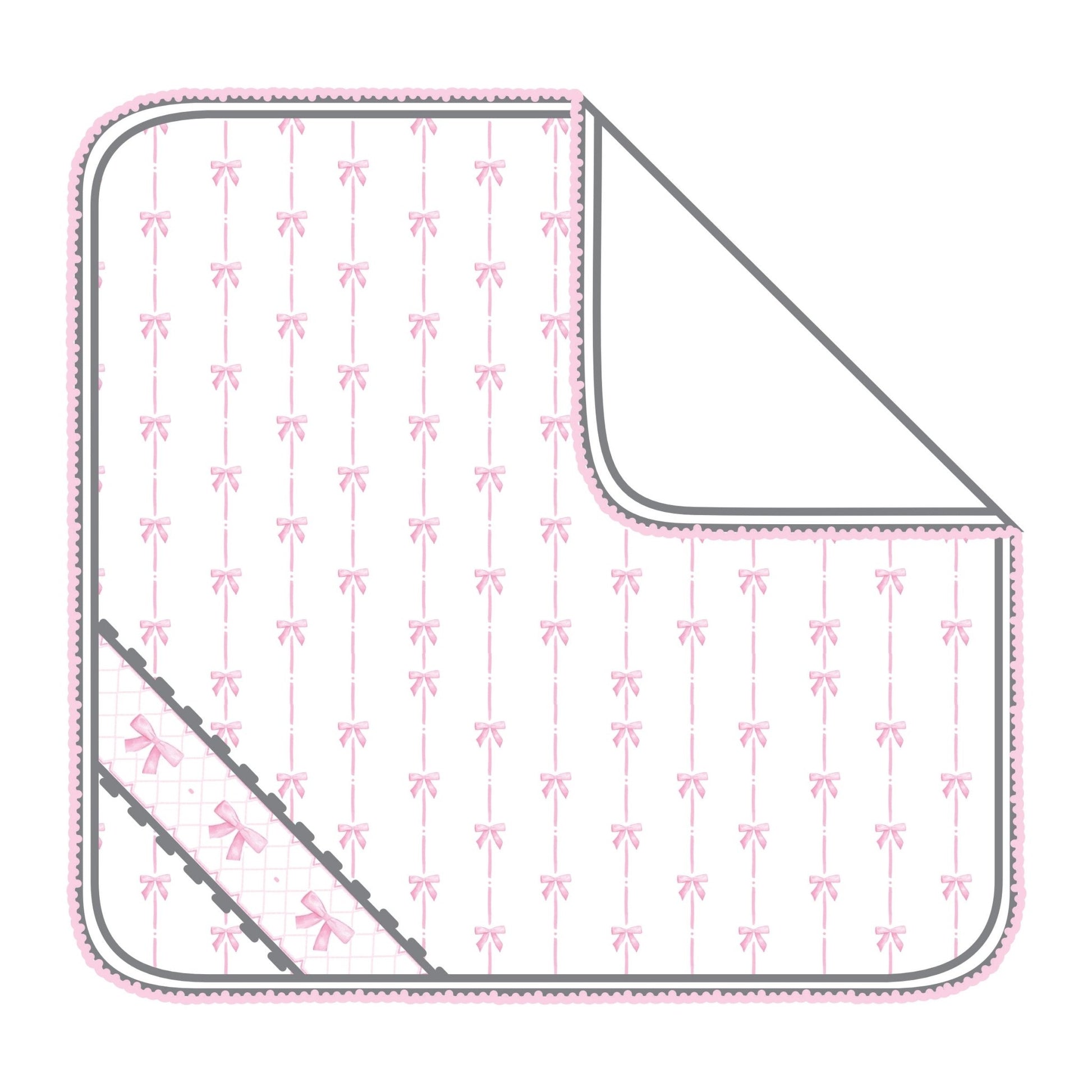 Amelia's Classics Smocked Receiving Blanket - Magnolia Baby Girl