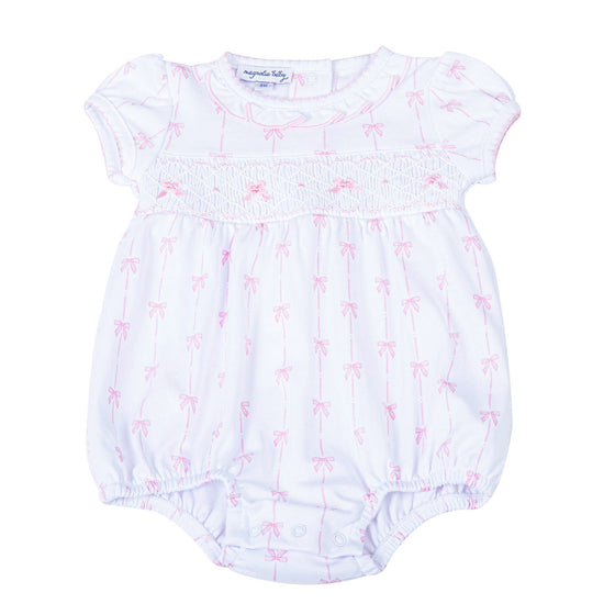 Amelia's Classics Smocked Short Sleeve Bubble - Magnolia BabyBubble