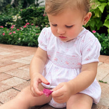  Amelia's Classics Smocked Short Sleeve Bubble - Magnolia BabyBubble