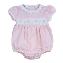  Amelia's Classics Solid Smocked Bubble - Magnolia BabyBubble