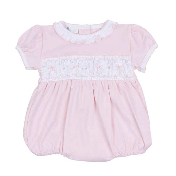 Amelia's Classics Solid Smocked Bubble - Magnolia BabyBubble