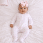 Amelia's Classics Zip Flap Footie - Magnolia BabyFootie