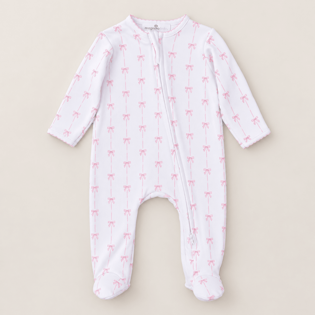 Magnolia Baby_Amelia's Classics Zip Flap Footie_3