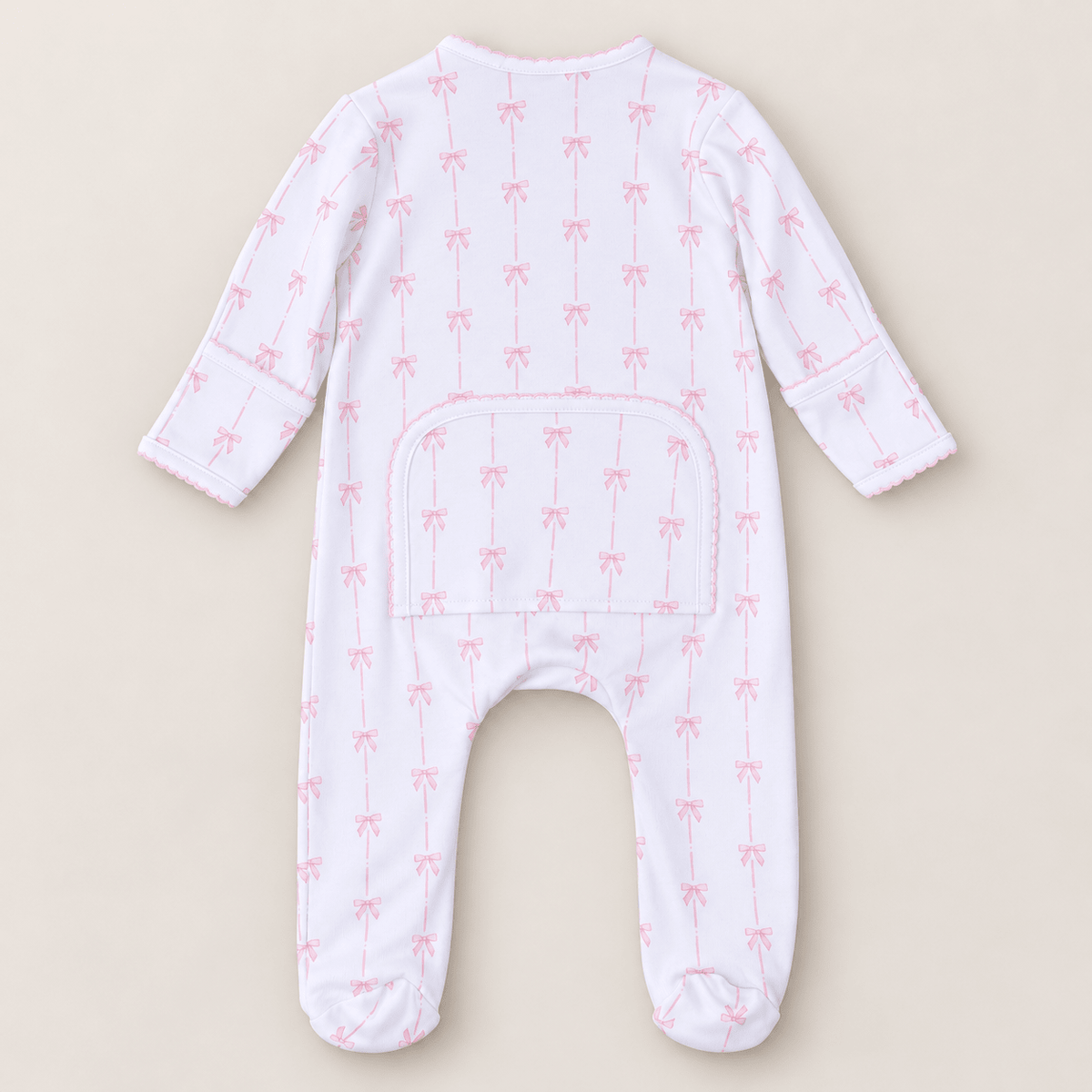 Magnolia Baby_Amelia's Classics Zip Flap Footie_4
