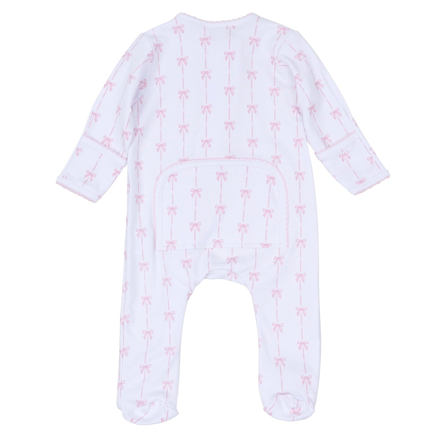 Amelia's Classics Zip Flap Footie - Magnolia BabyFootie