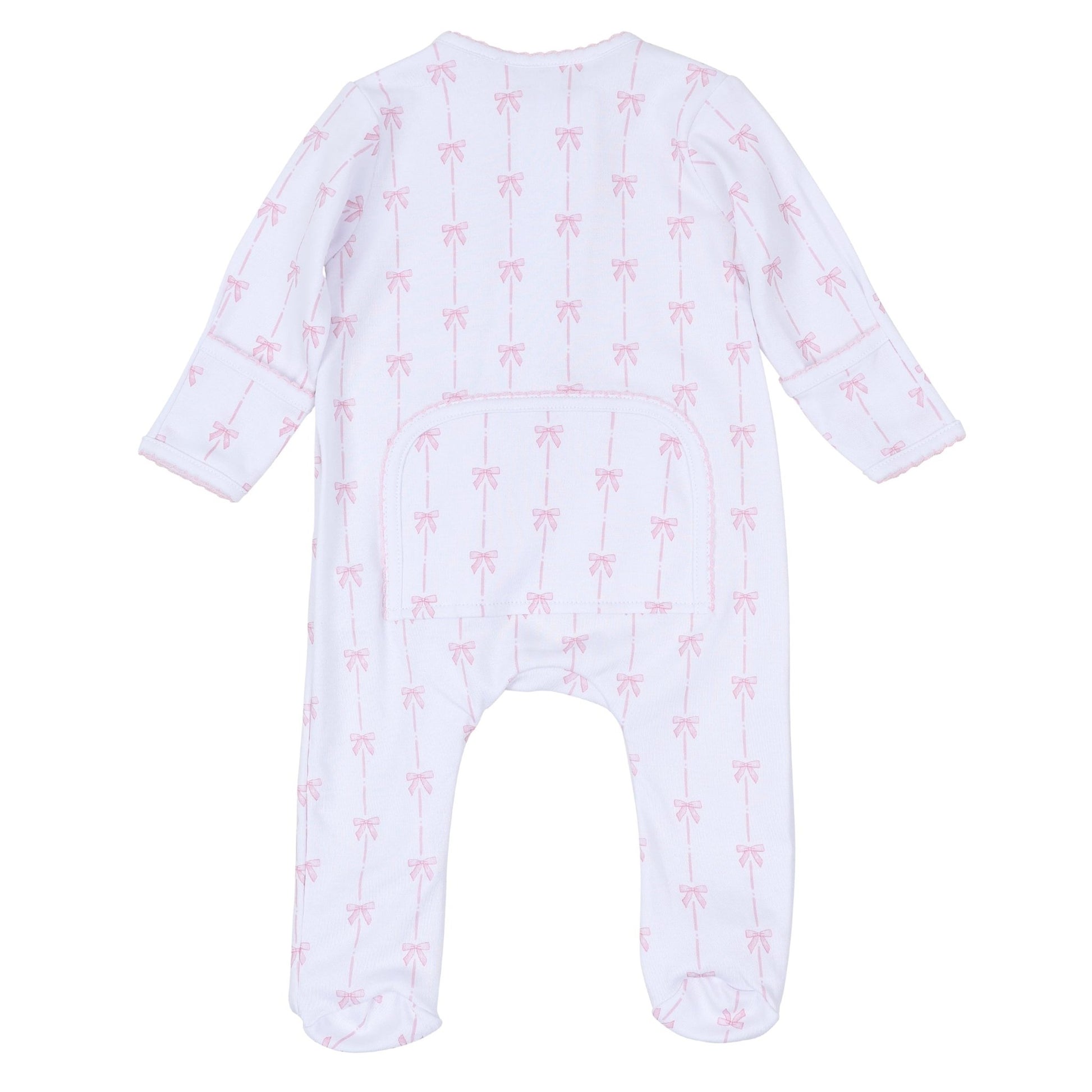 Amelia's Classics Zip Flap Footie - Magnolia BabyFootie