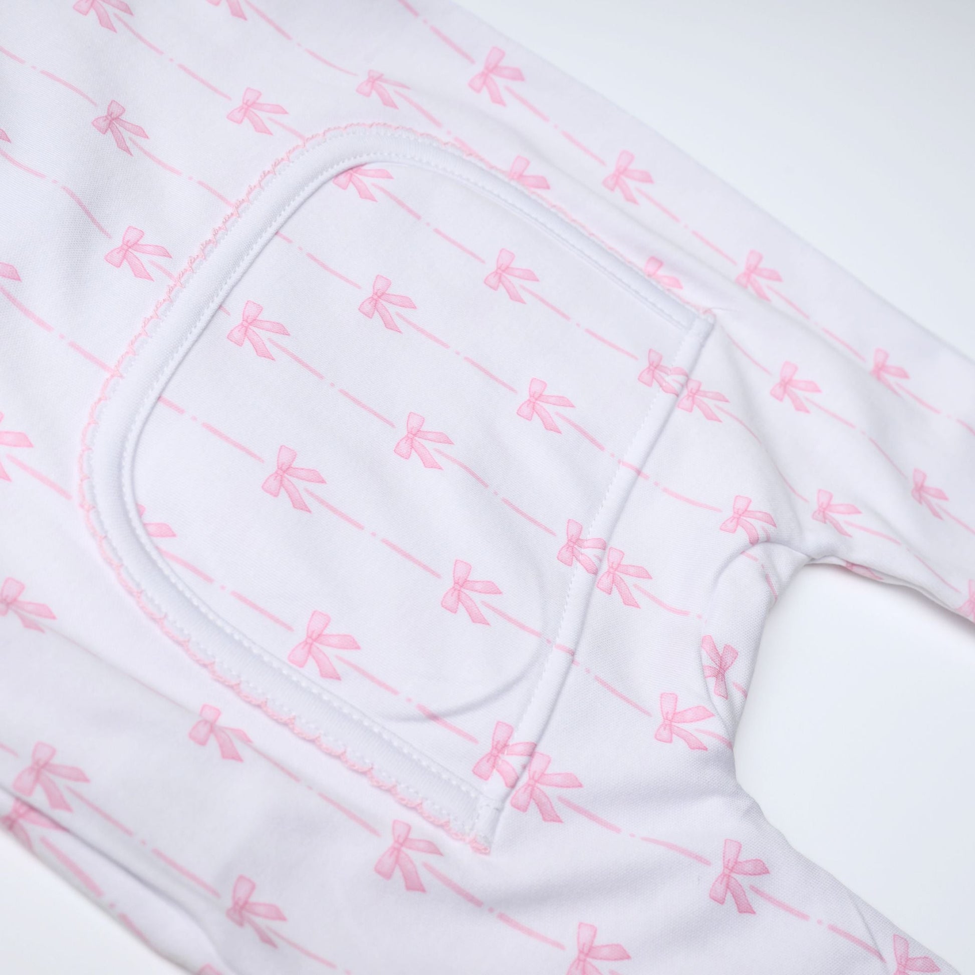 Amelia's Classics Zip Footie - Magnolia BabyFootie