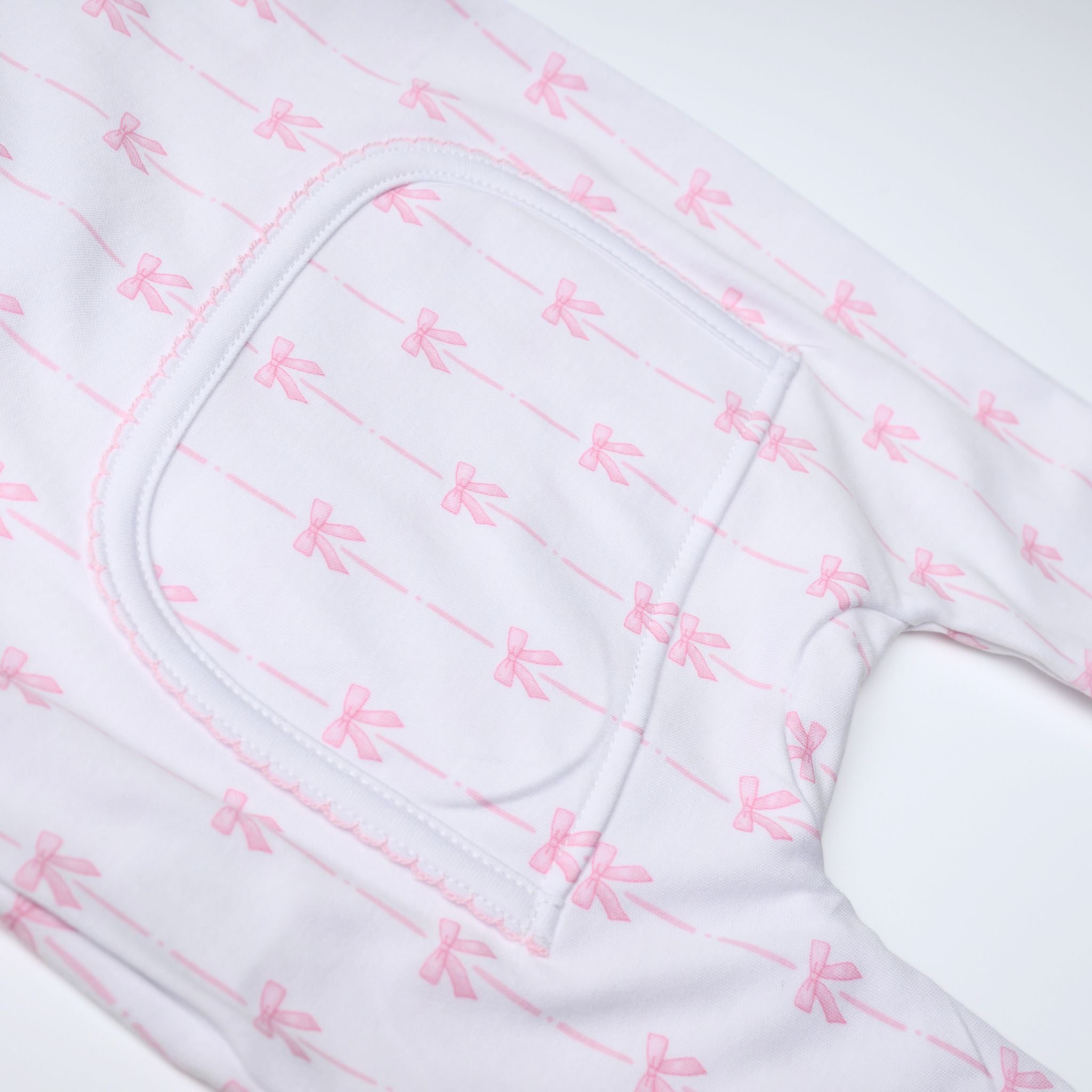 Amelia's Classics Zip Footie - Magnolia BabyFootie