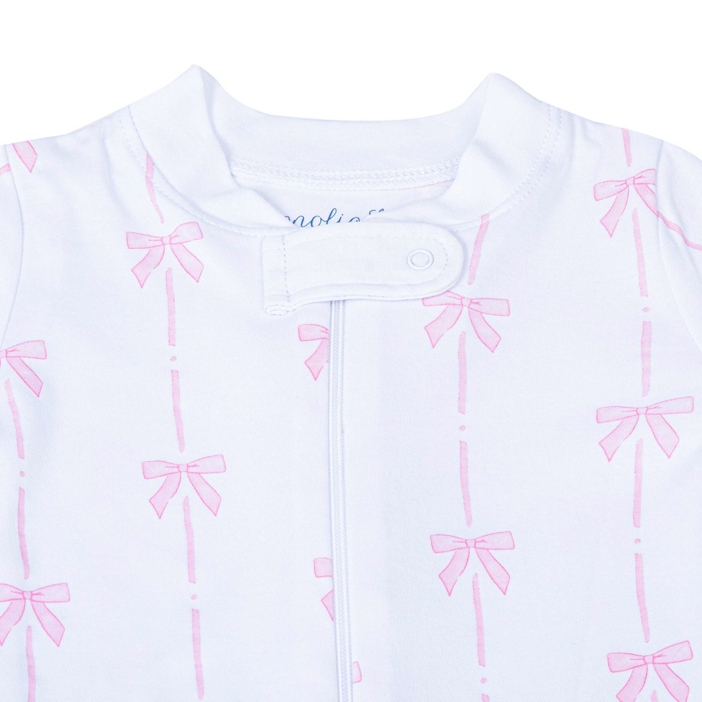Amelia's Classics Zip Pajamas - Magnolia Baby Girl