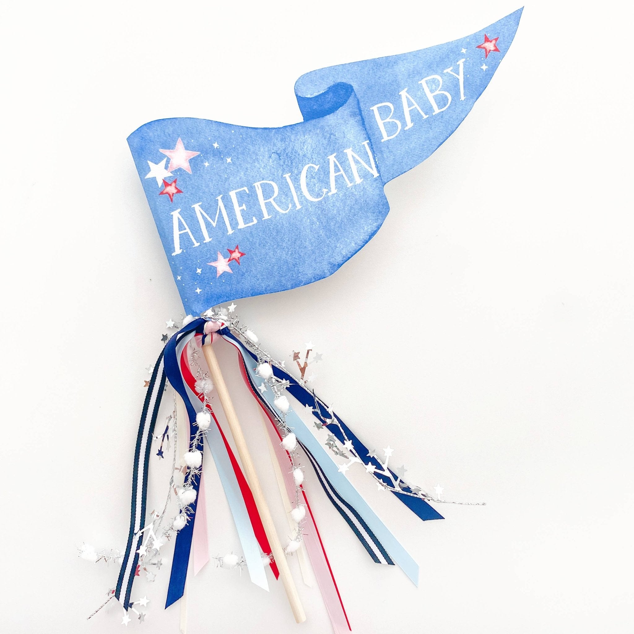 American Baby Party Pennant - Magnolia BabyParty Supplies