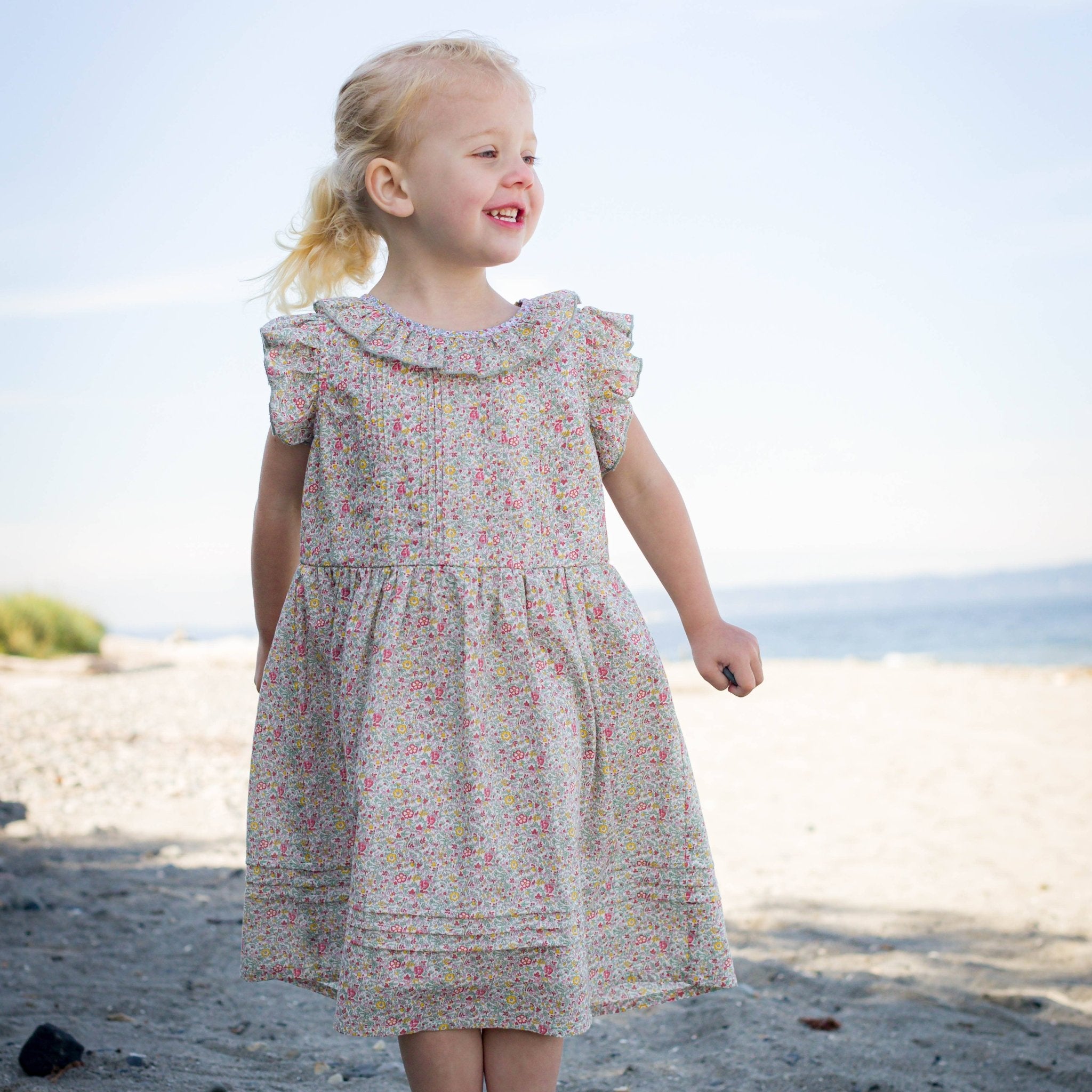Ana Dress - Meadow Floral - Magnolia BabyDress