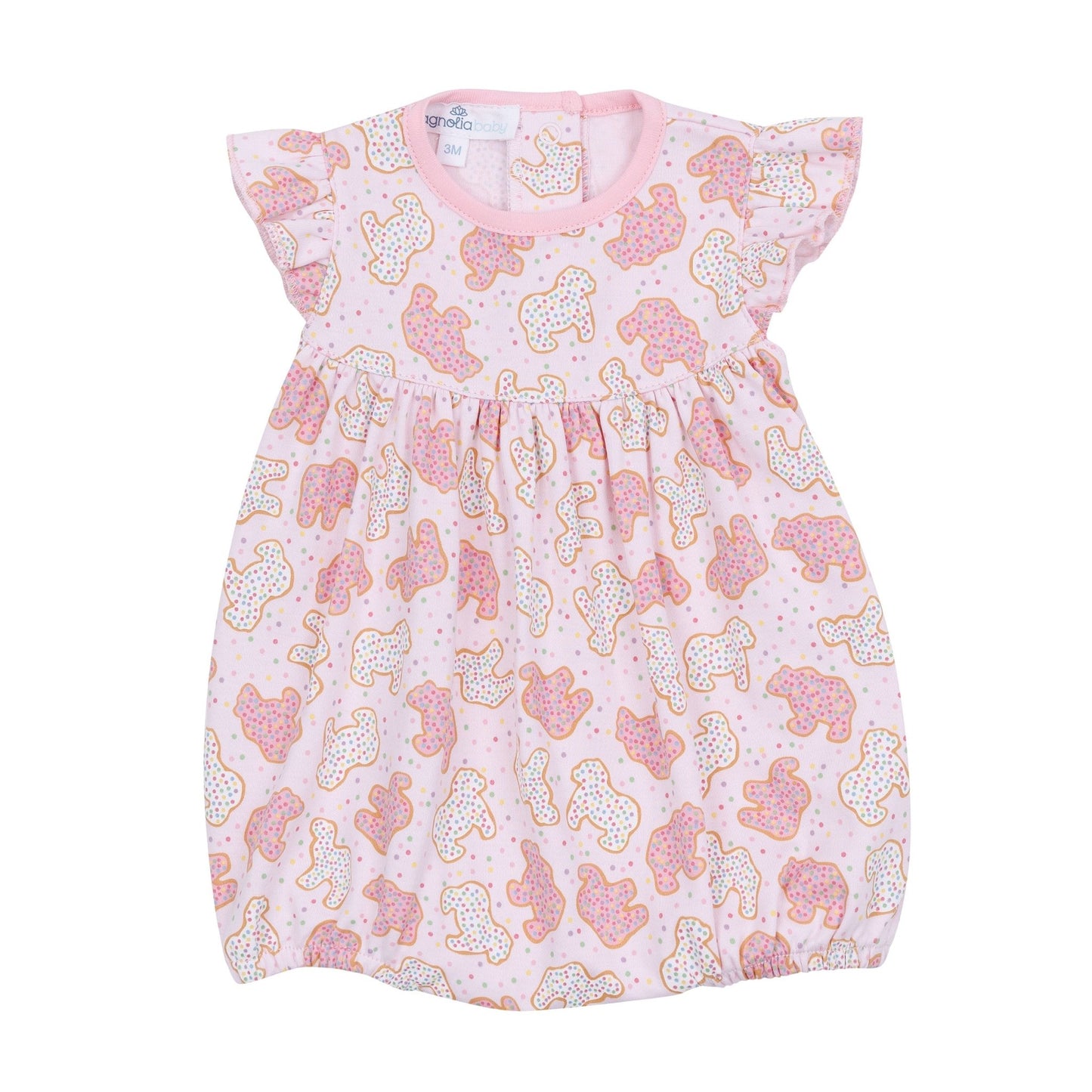 Animal Crackers Bubble - Pink - Magnolia BabyBubble