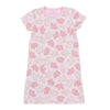Animal Crackers Short Sleeve Nightdress - Pink - Magnolia BabyNightdress