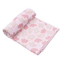  Animal Crackers Swaddle Blanket - Pink - Magnolia BabySwaddle Blanket
