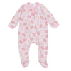 Animal Crackers Zip Footie - Pink - Magnolia BabyFootie
