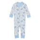 Animal Crackers Zip Pajamas - Light Blue - Magnolia BabyZipper Pajamas