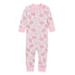 Animal Crackers Zip Pajamas - Pink - Magnolia BabyZipper Pajamas