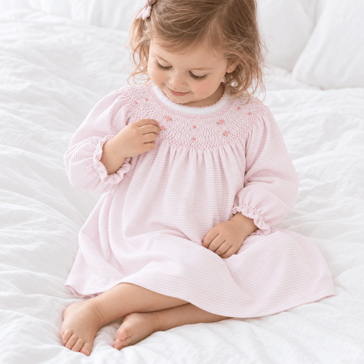 Magnolia Baby_Anna Bishop Long Sleeve Dress - Pink_1
