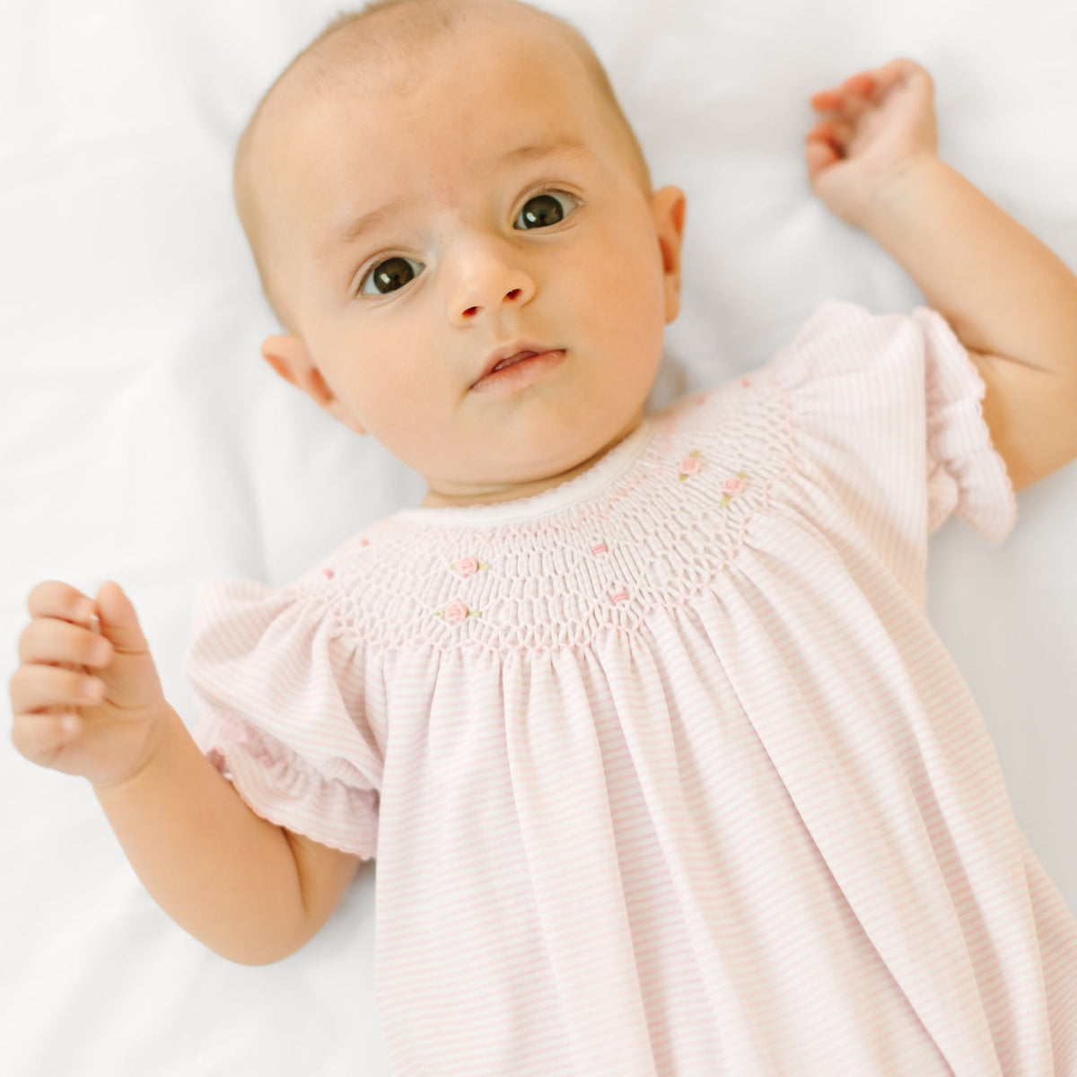 Magnolia Baby_Anna Bishop Short Sleeve Bubble - Pink_1