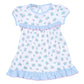 Anna's Classics Print Ruffle Short Sleeve Dress Set - Magnolia BabyDress